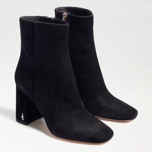 Sam Edelman Codie Black Suede Booties